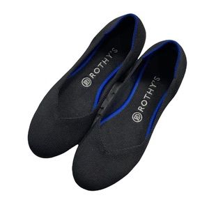 Rothy’s Flats Solid Black Size 9